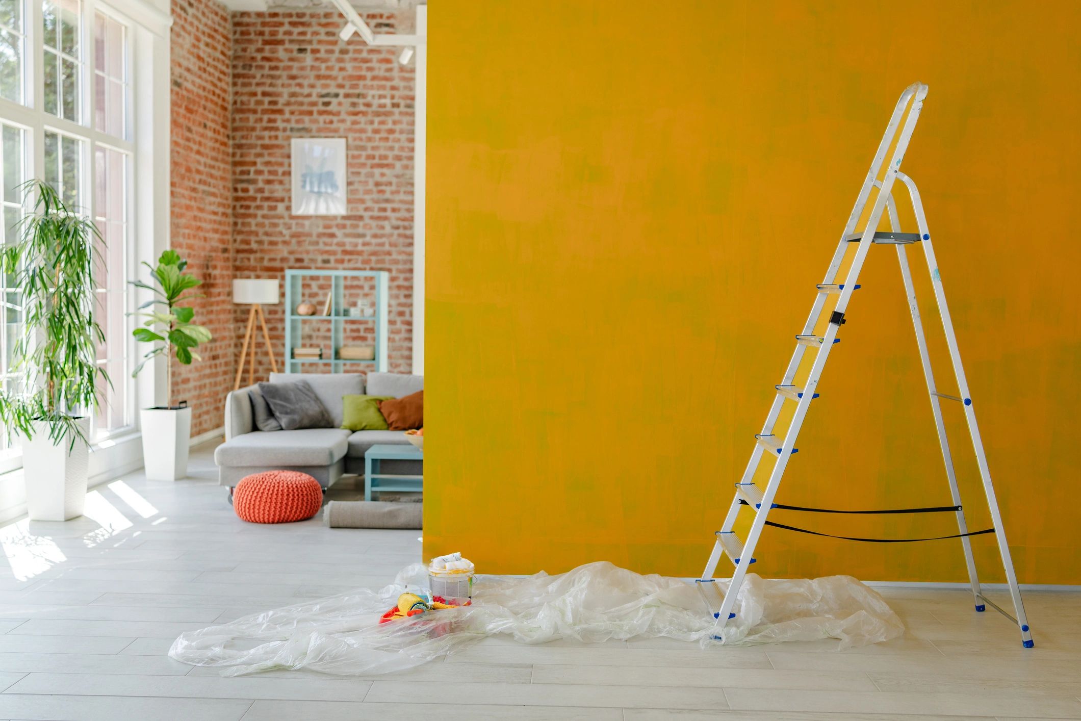 Improved investment property interior