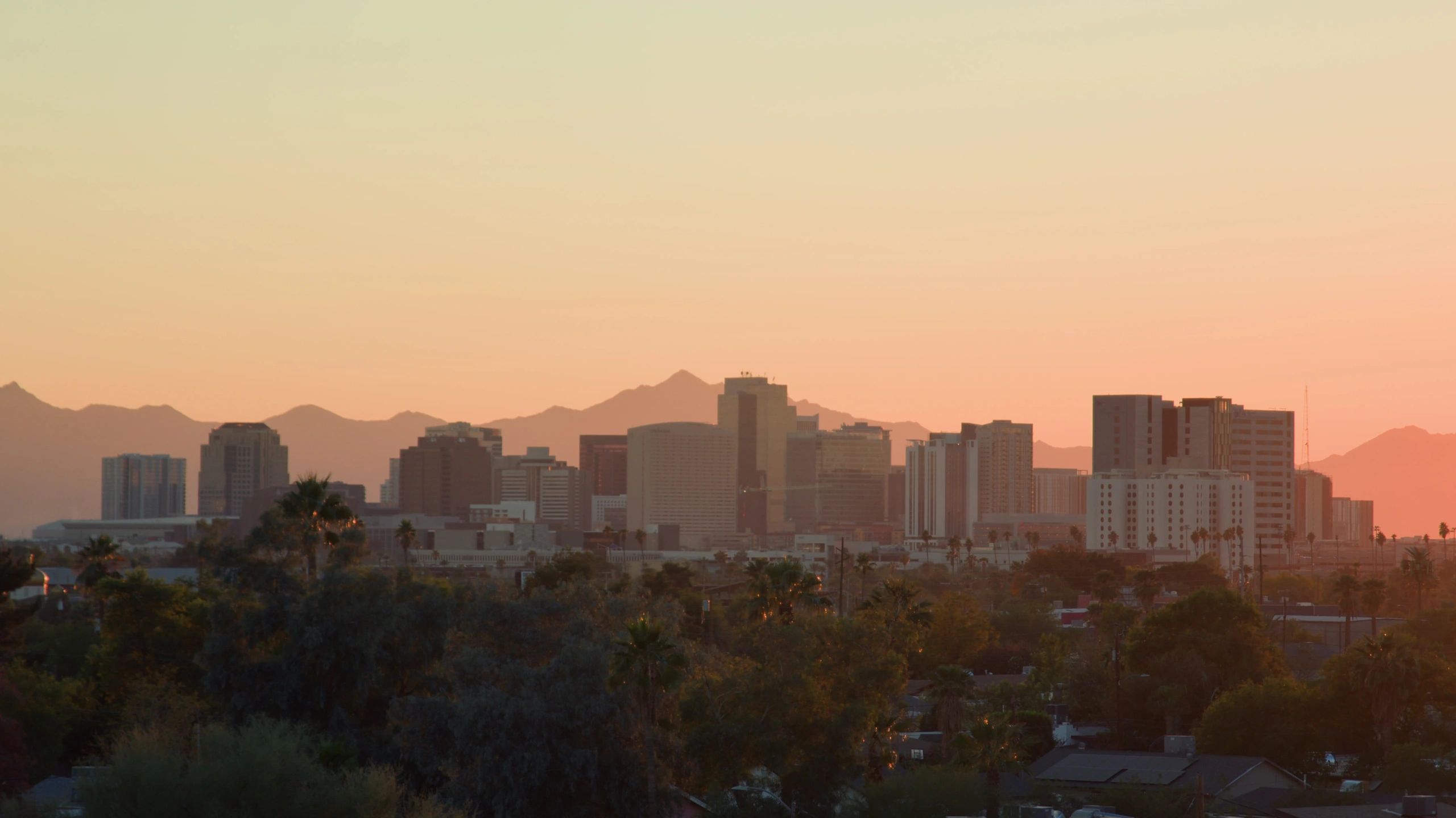 Phoenix commercial real estate skyline