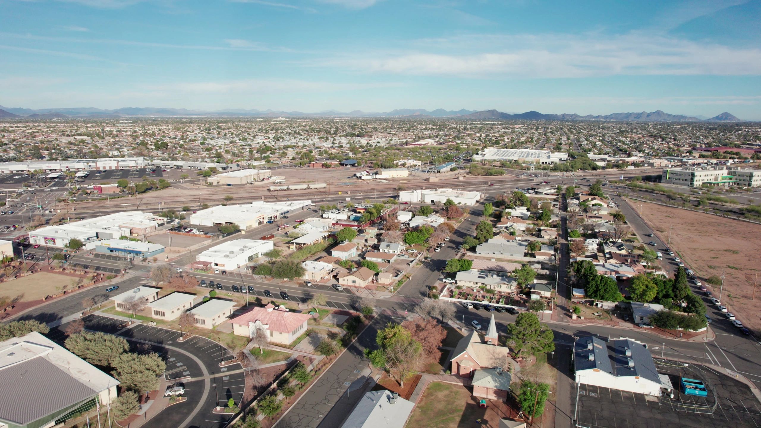 Arizona commercial area representing bridge financing opportunities